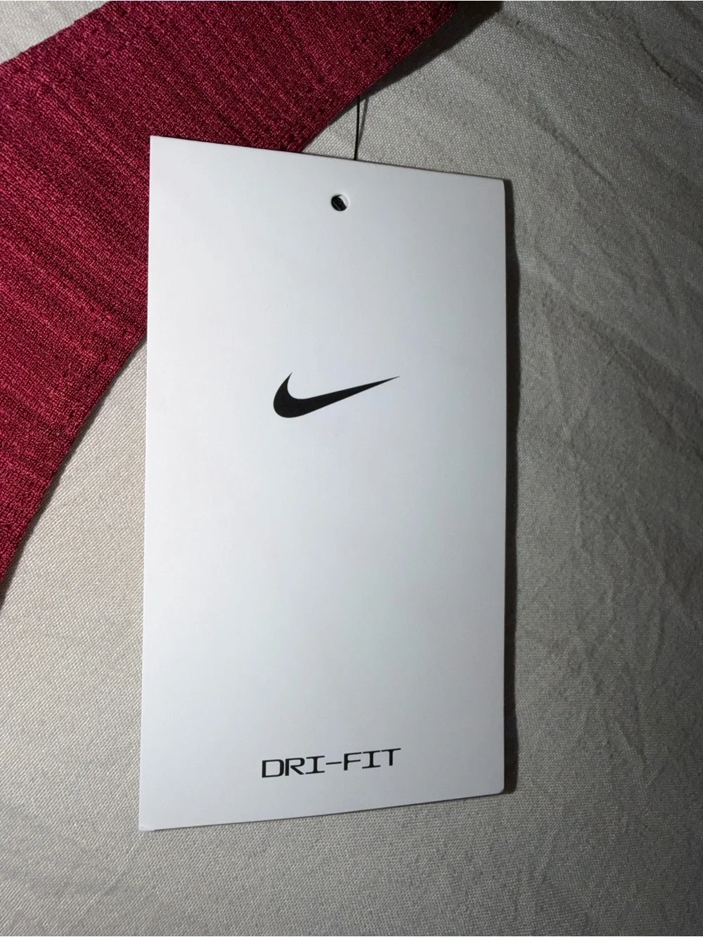 Nike Dri-FIT Performance Tank - Burgundy